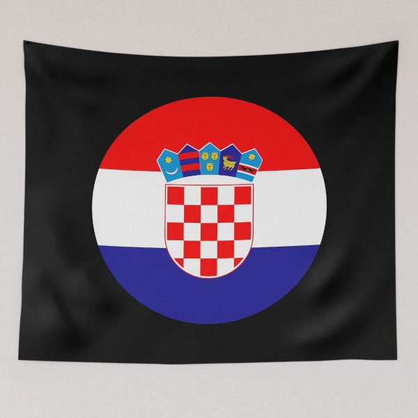 Item preview, Croatia Circle Flag HR designed and sold by shitpostee.