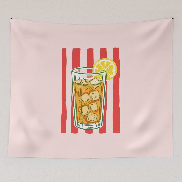 Item preview, Retro Iced Tea Lemon Drink designed and sold by olosra.