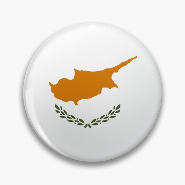 Item preview, Cyprus Circle Flag CY designed and sold by shitpostee.