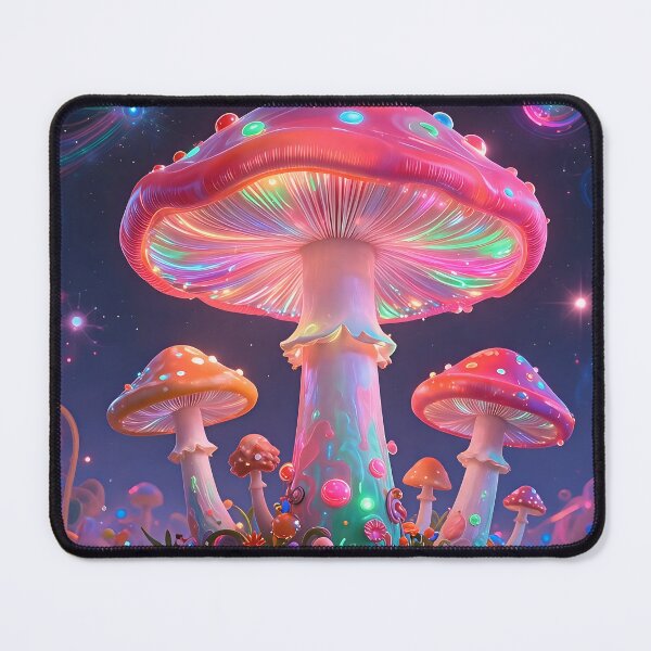 Item preview, Neon Mushroom Universe – Psychedelic Forest Trip 2 designed and sold by RH Design Lab.