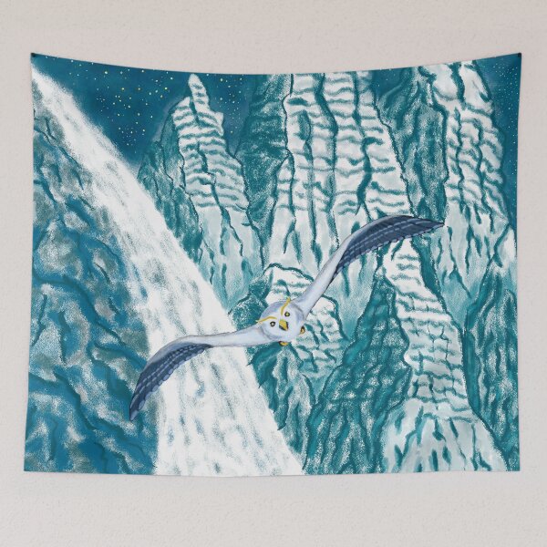 Item preview, A fantastic world of blue designed and sold by greenPQBstudio.