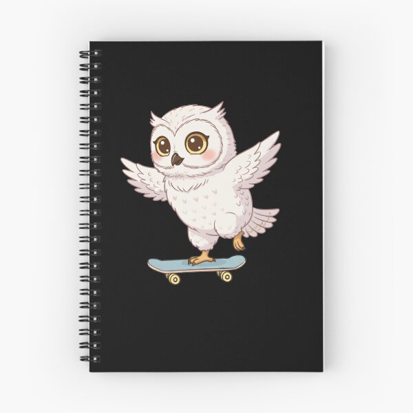 Item preview, Funny White Owl Skateboard Skating Zoo Boys Girls Kids designed and sold by rafaeltto.