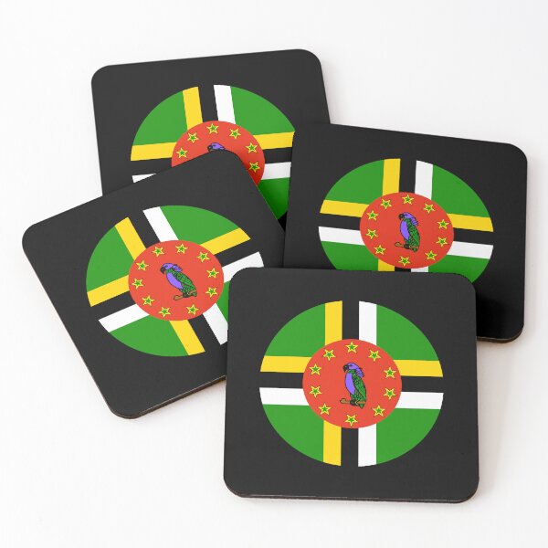 Item preview, Dominica Circle Flag DM designed and sold by shitpostee.