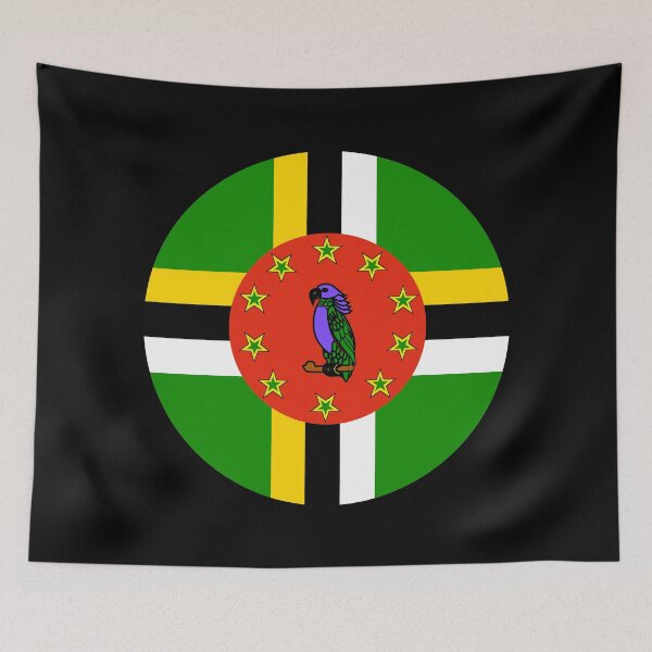 Item preview, Dominica Circle Flag DM designed and sold by shitpostee.