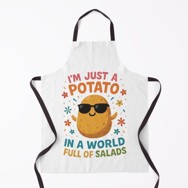 Item preview, I'm Just A Potato In A World Full Of Salads Funny Potato Design designed and sold by raw_lines.