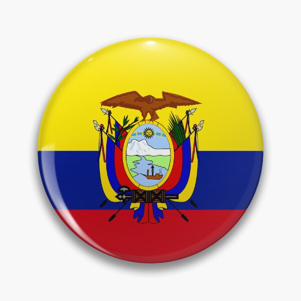 Item preview, Ecuador Circle Flag EC designed and sold by shitpostee.