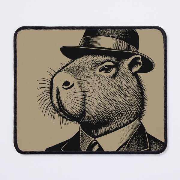 Item preview, Elegant Capybara in a Suit designed and sold by AnestiaSua.