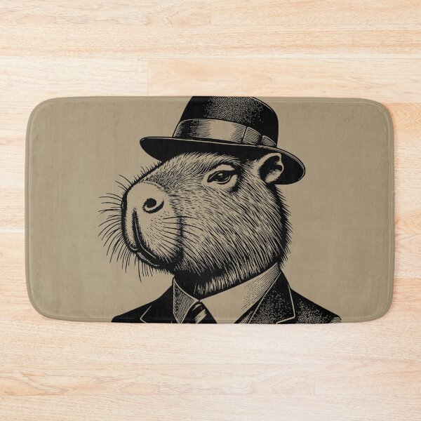 Item preview, Elegant Capybara in a Suit designed and sold by AnestiaSua.
