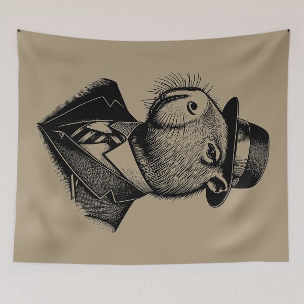 Item preview, Elegant Capybara in a Suit designed and sold by AnestiaSua.