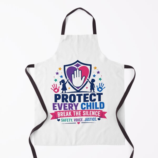 Item preview, Stand up for every child with this powerful child protection awareness design. designed and sold by Ninababel.