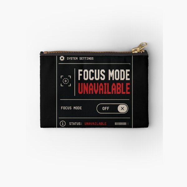 Item preview, Focus Mode Unavailable – Retro System Settings Humor Design designed and sold by Mad Factory Designs.