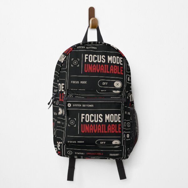 Item preview, Focus Mode Unavailable – Retro System Settings Humor Design designed and sold by Mad Factory Designs.