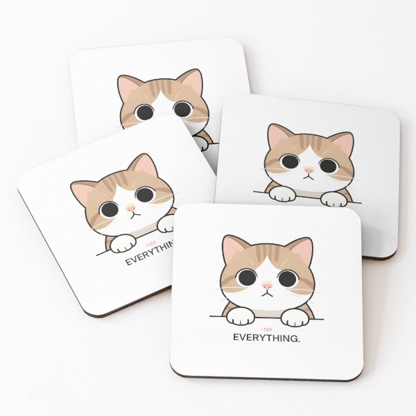 Item preview, I See Everything Funny Cat designed and sold by vybrex.