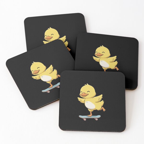 Item preview, Funny Yellow Duck Skateboard Skating Zoo Boys Girls Kids designed and sold by rafaeltto.