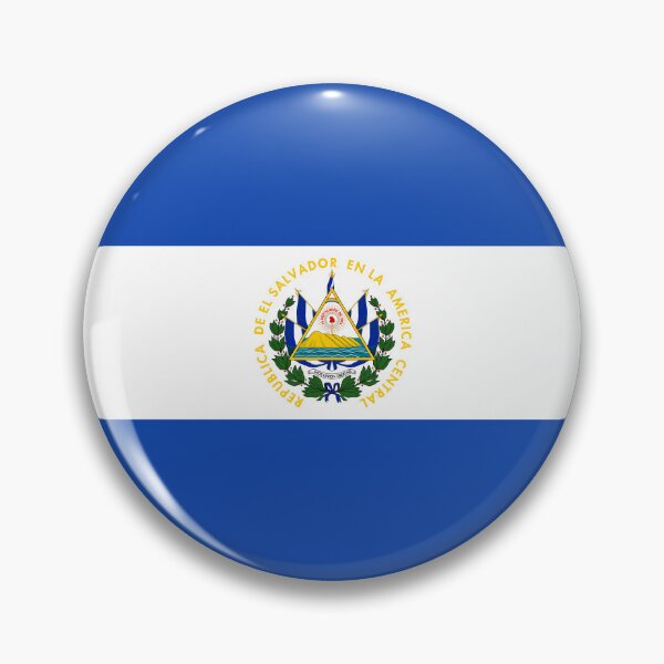 Item preview, El Salvador Circle Flag SV designed and sold by shitpostee.
