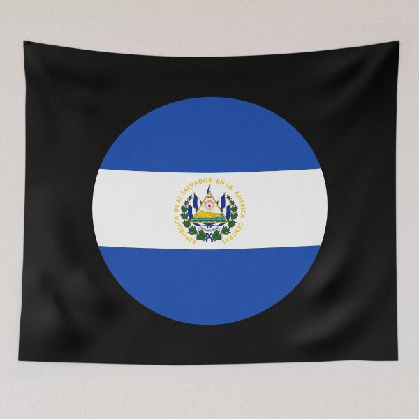 Item preview, El Salvador Circle Flag SV designed and sold by shitpostee.
