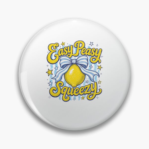 Item preview, Easy Peasy Lemon Squeezy Cute Lemon Coquette Bow Aesthetic designed and sold by Noctivyra.