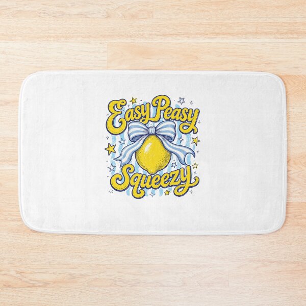 Item preview, Easy Peasy Lemon Squeezy Cute Lemon Coquette Bow Aesthetic designed and sold by Noctivyra.