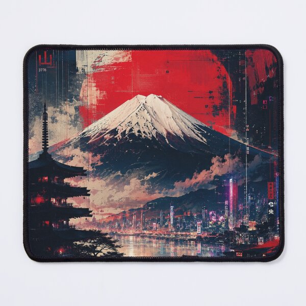 Item preview, Fuji 3776 — Cyberpunk Tokyo Night Poster designed and sold by kummo-0319.