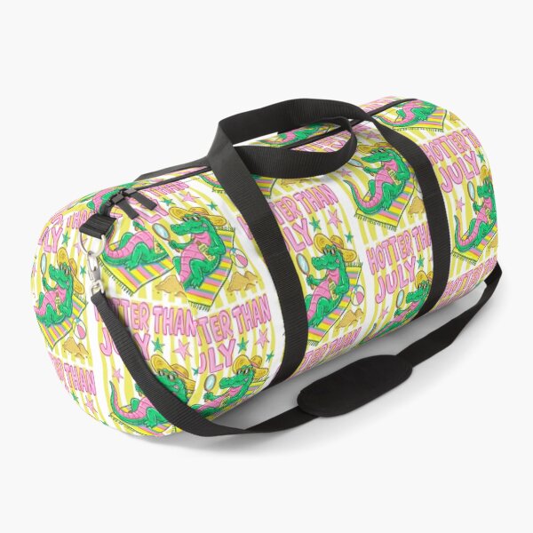 Item preview, Hotter Than July Summer Alligator Beach Vacation Striped Graphic designed and sold by Noctivyra.