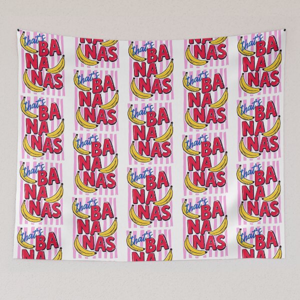 Item preview, That’s Bananas Funny Banana Pun Striped Aesthetic designed and sold by Noctivyra.