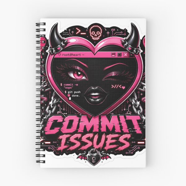 Item preview, Commit Issues designed and sold by DebugLab.