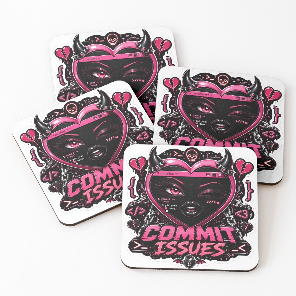 Item preview, Coasters (Set of 4) designed and sold by DebugLab.