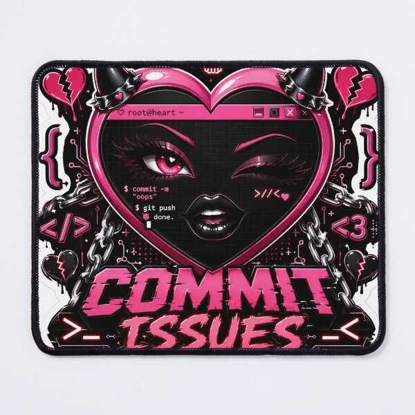 Item preview, Commit Issues designed and sold by DebugLab.