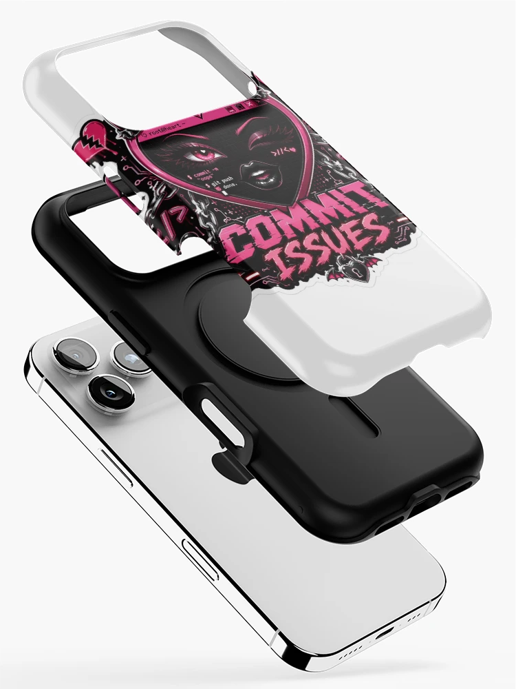 Thumbnail 2 of 4, iPhone Case, Commit Issues designed and sold by DebugLab.