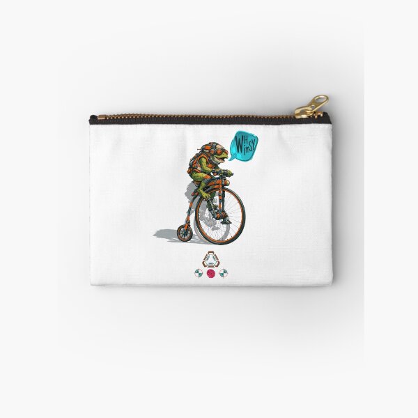 Item preview, WHIMSY — Frog on a Bike  designed and sold by m-yoga-store.