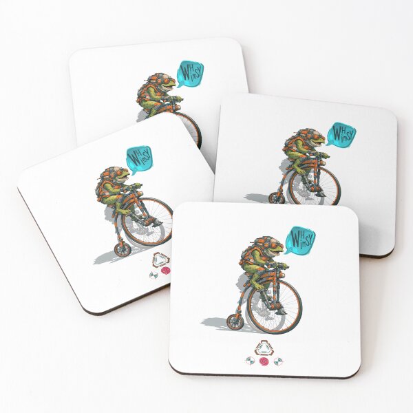 Item preview, WHIMSY — Frog on a Bike  designed and sold by Whimsy Trail Co.