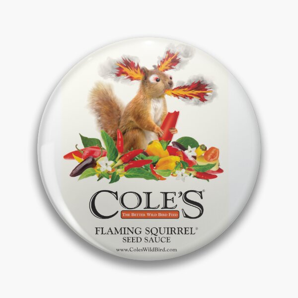 Item preview, Flaming Squirrel designed and sold by ColesWildBird.