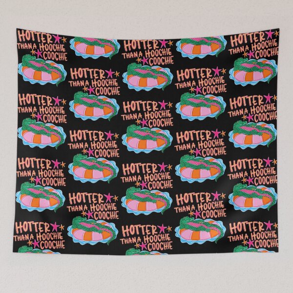 Item preview, Hotter Than A Hoochie Coochie Funny Alligator Summer Pool Party designed and sold by Noctivyra.