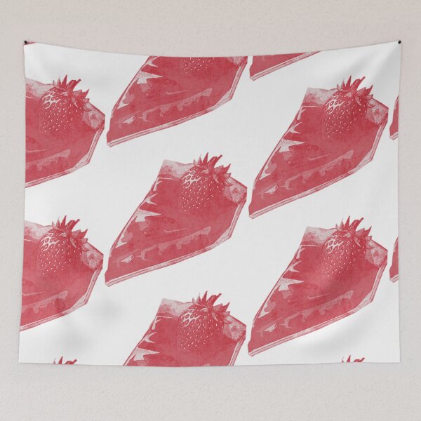 Item preview, Slice Of Strawberry Pie Dessert designed and sold by kinpirks.