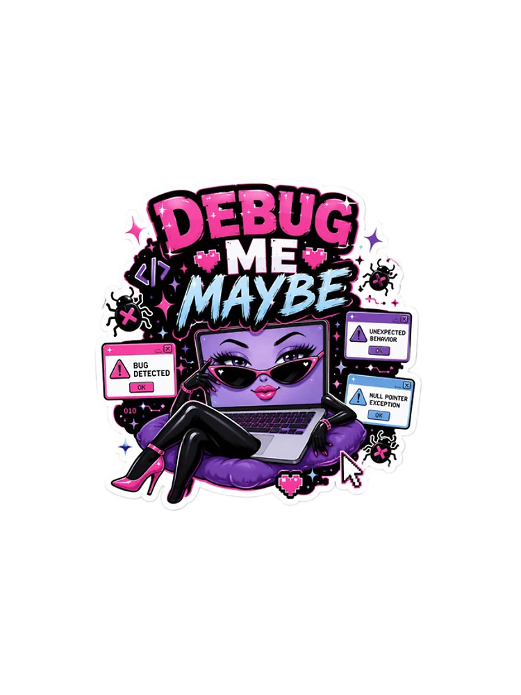 Thumbnail 4 of 4, iPhone Case, Debug Me Maybe designed and sold by DebugLab.
