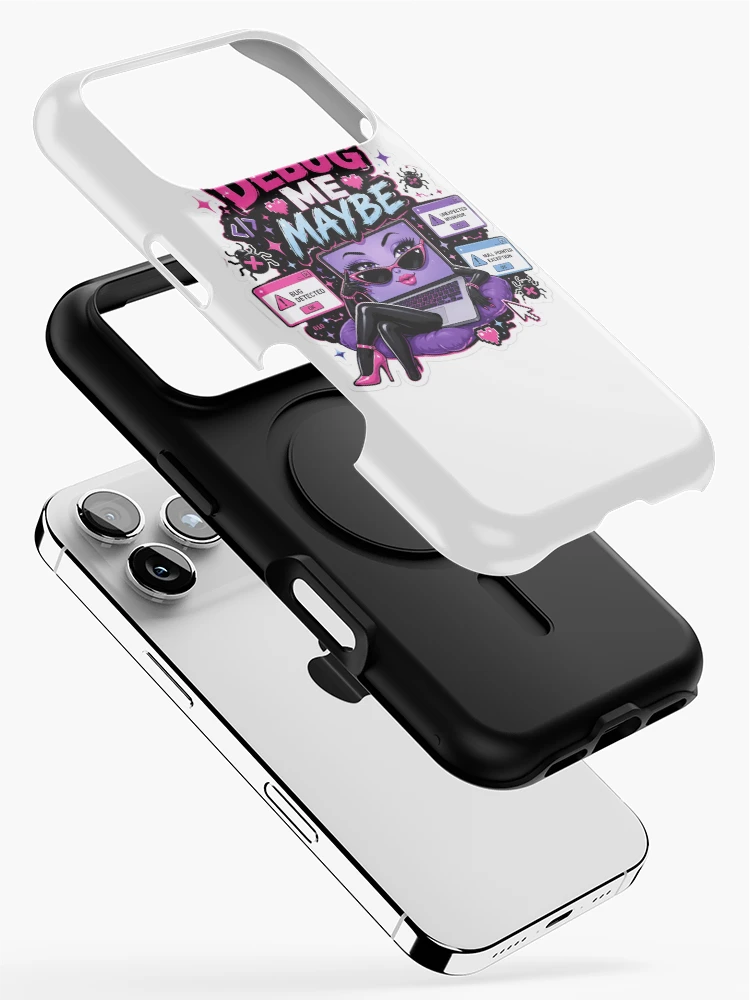 Thumbnail 2 of 4, iPhone Case, Debug Me Maybe designed and sold by DebugLab.