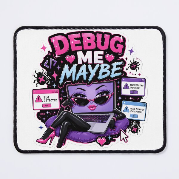 Item preview, Debug Me Maybe designed and sold by DebugLab.