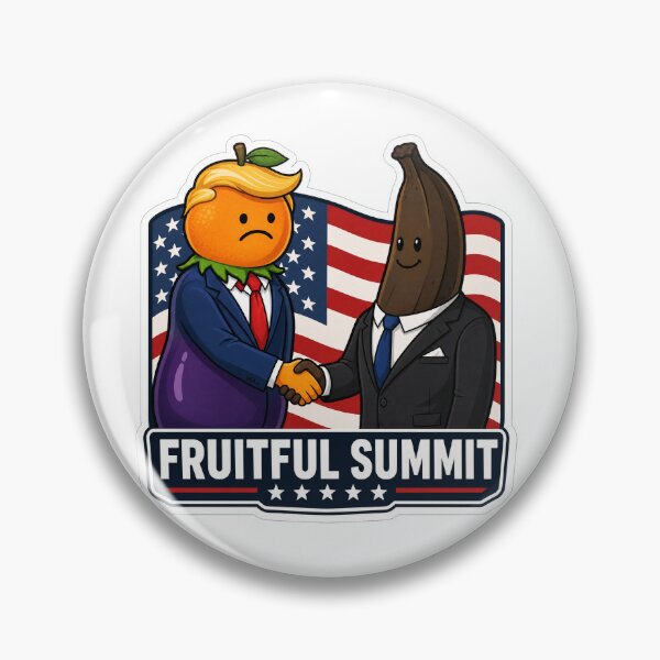 Item preview, Fruitful Summit: Abstract Political Satire Sticker designed and sold by Atlant11.