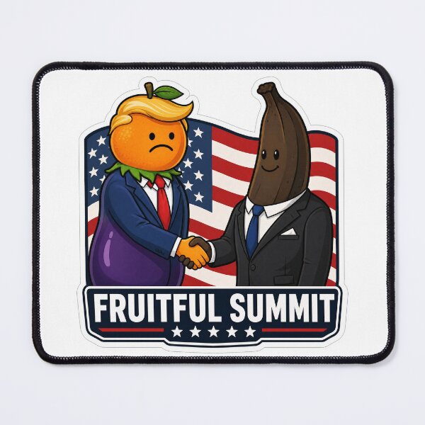 Item preview, Fruitful Summit: Abstract Political Satire Sticker designed and sold by Atlant11.