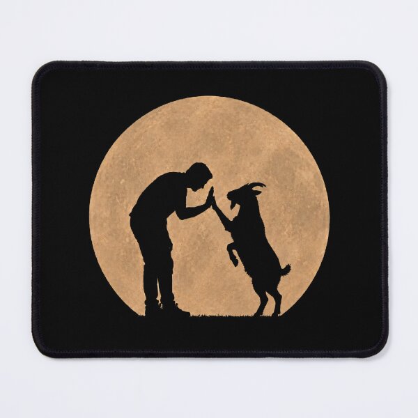 Item preview, Funny Goat Fathers Day Full Moon Mom Dad Kids designed and sold by FurryHavenPH.