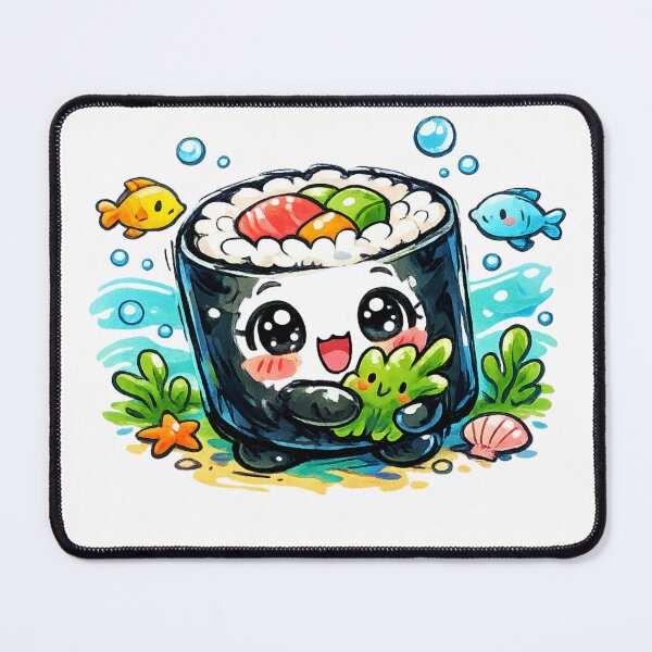 Item preview, Kawaii Sushi Sea Friend designed and sold by rolfzogg.