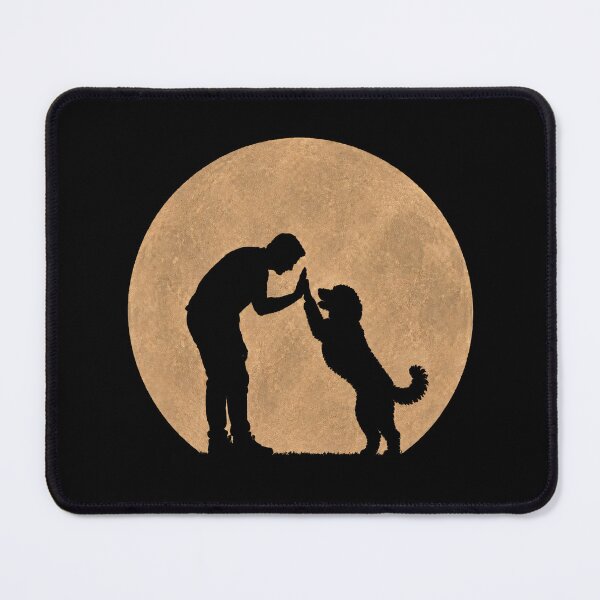 Item preview, Funny Goldendoodle Fathers Day Full Moon Mom Dad Kids designed and sold by FurryHavenPH.