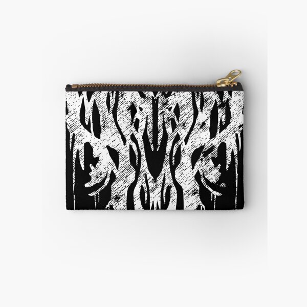 Item preview, Abstract Symmetrical Black & White Doom Metal Artwork designed and sold by JustasVebra.