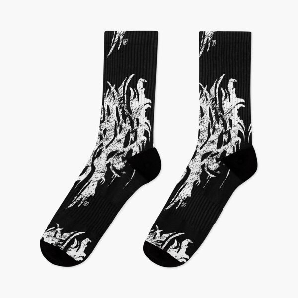 Item preview, Abstract Symmetrical Black & White Doom Metal Artwork designed and sold by JustasVebra.
