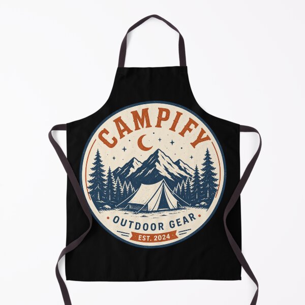 Item preview, Camp Life Outdoor Gear – Vintage Camping Mountain Adventure T-Shirt designed and sold by tupuedesmas.