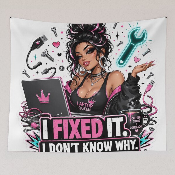 Item preview, I Fixed It I Don’t Know Why designed and sold by DebugLab.