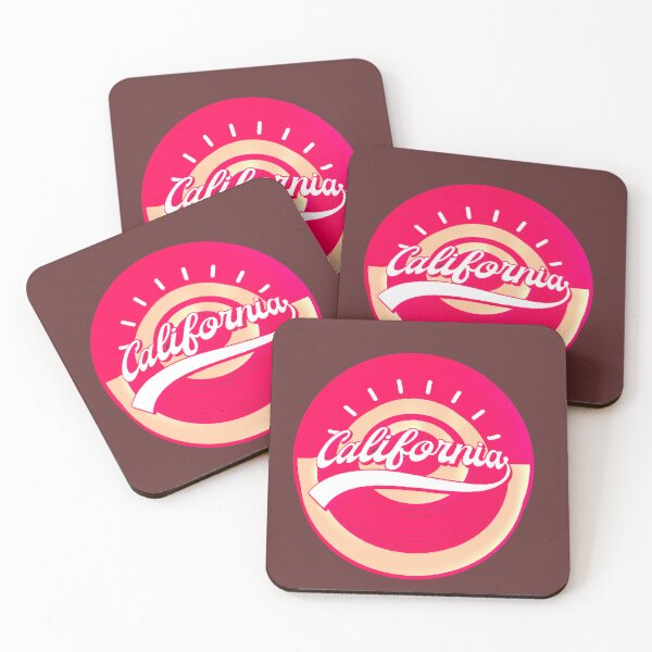 Item preview, California Vintage Retro Pink Sun Circle designed and sold by AstronautMerch.