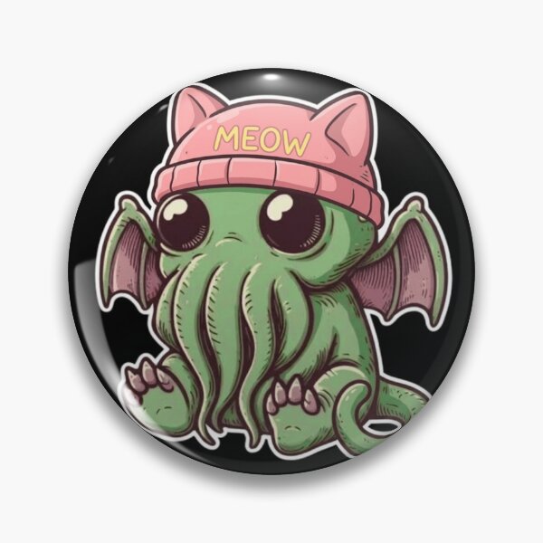 Item preview, Funny Cthulhu Cat designed and sold by DungeonAtelier.