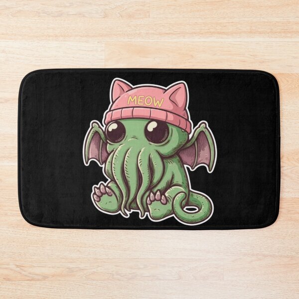 Item preview, Funny Cthulhu Cat designed and sold by DungeonAtelier.