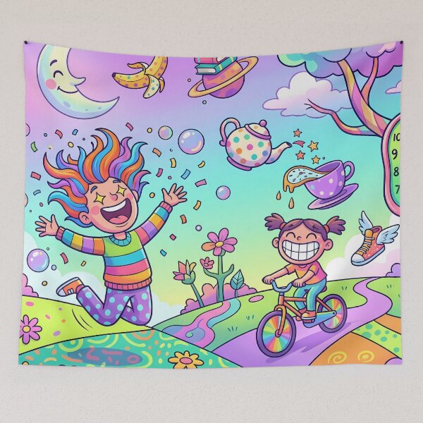 Item preview, Art Nature Cartoon Illustration Landscape Art Color designed and sold by ART ATTACK ZONE.